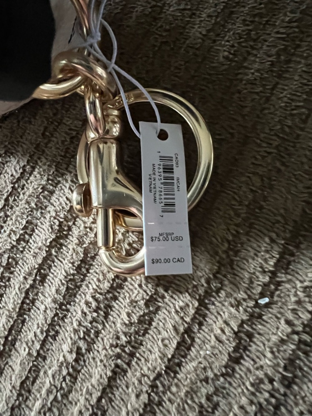 Coach Mini Court Backpack Bag Charm
With Strawberry Print NWT - Picture 3 of 4
